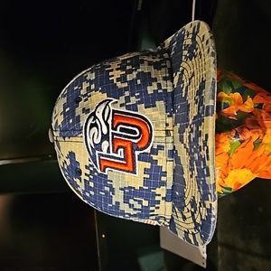The Game Pro Liberty Flames Cap Green Pixel Camo OSFM